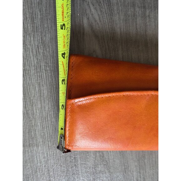 Vintage Ladies Brown Leather Wallet, Check & Coin Purse By Ladys Pride - Picture 8 of 13